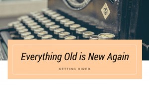 everything old is new again